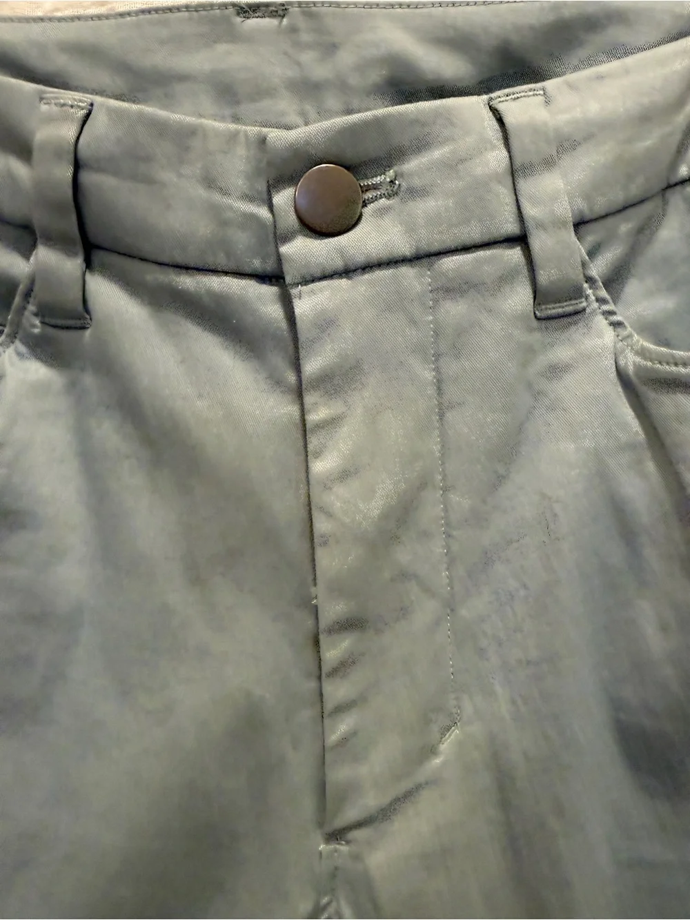 lululemon ABC Slim Fit Pant Utilitech Light Blue Gray Size 28